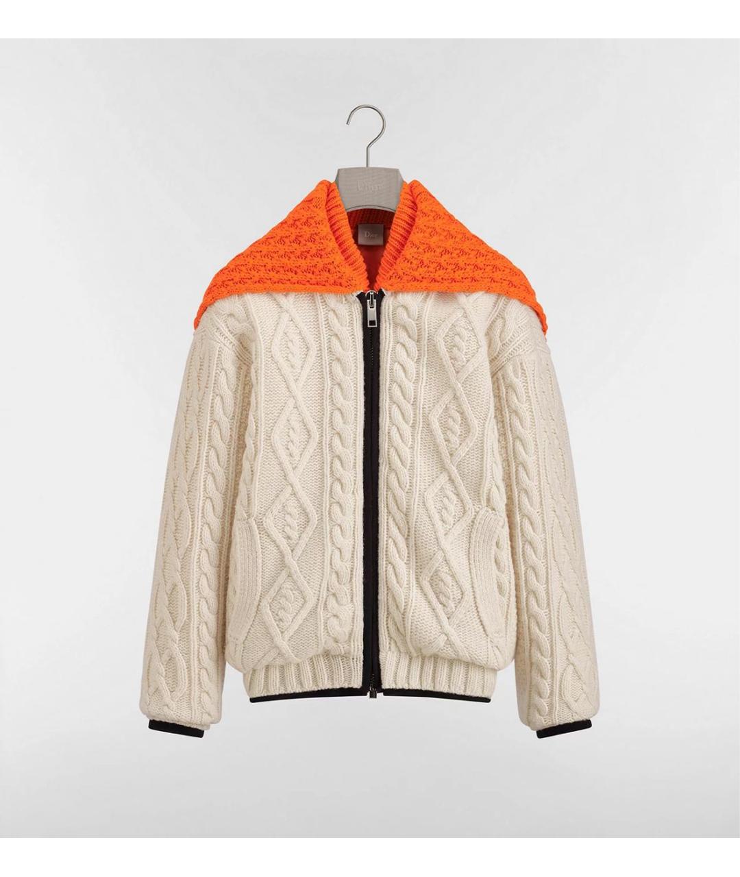 CHRISTIAN DIOR Бежевая шерстяная куртка, фото 3