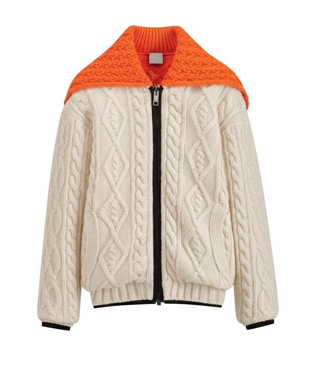 CHRISTIAN DIOR Бежевая шерстяная куртка, фото 1