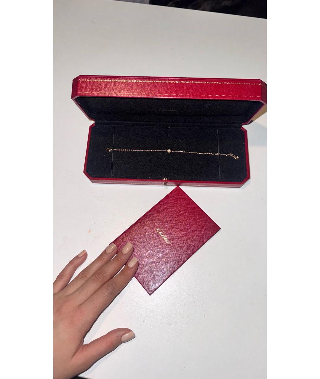 CARTIER Розовый браслет из розового золота, фото 4