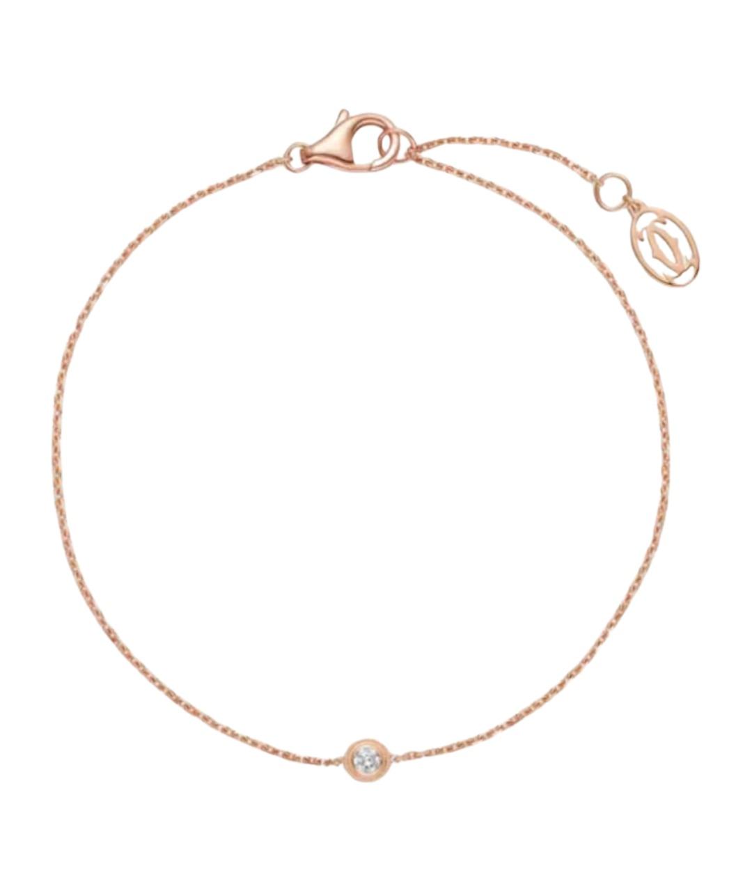 CARTIER Розовый браслет из розового золота, фото 1