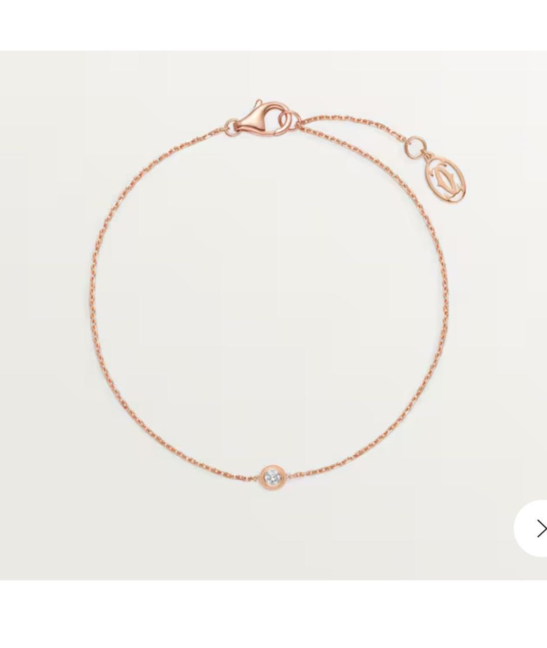 CARTIER Розовый браслет из розового золота, фото 6