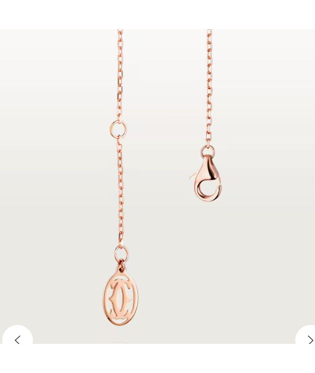 CARTIER Розовый браслет из розового золота, фото 3