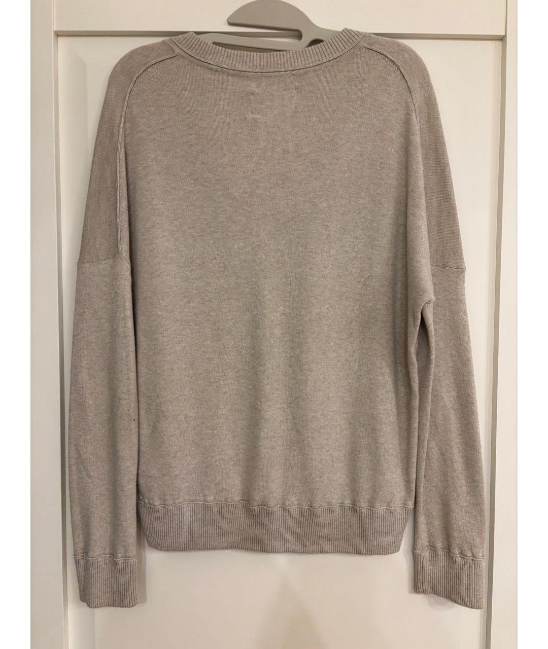 ZADIG & VOLTAIRE Бежевый хлопковый джемпер / свитер, фото 2