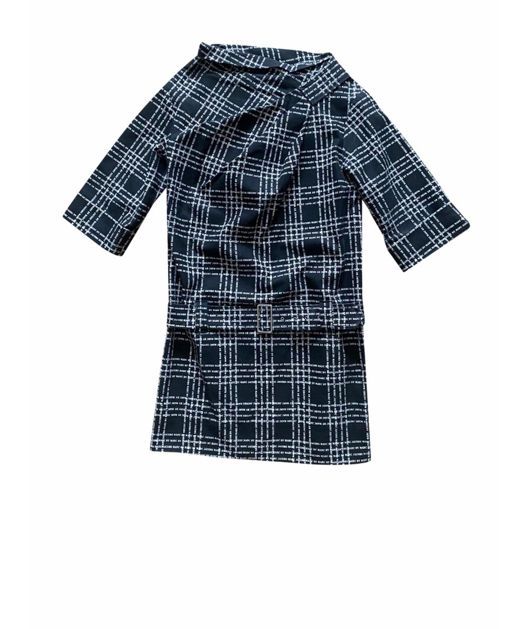 MARC JACOBS Черное хлопковое платье, фото 1