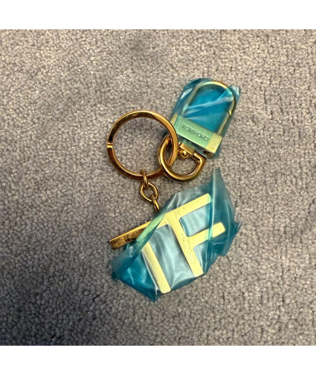 TOM FORD Золотой брелок, фото 2