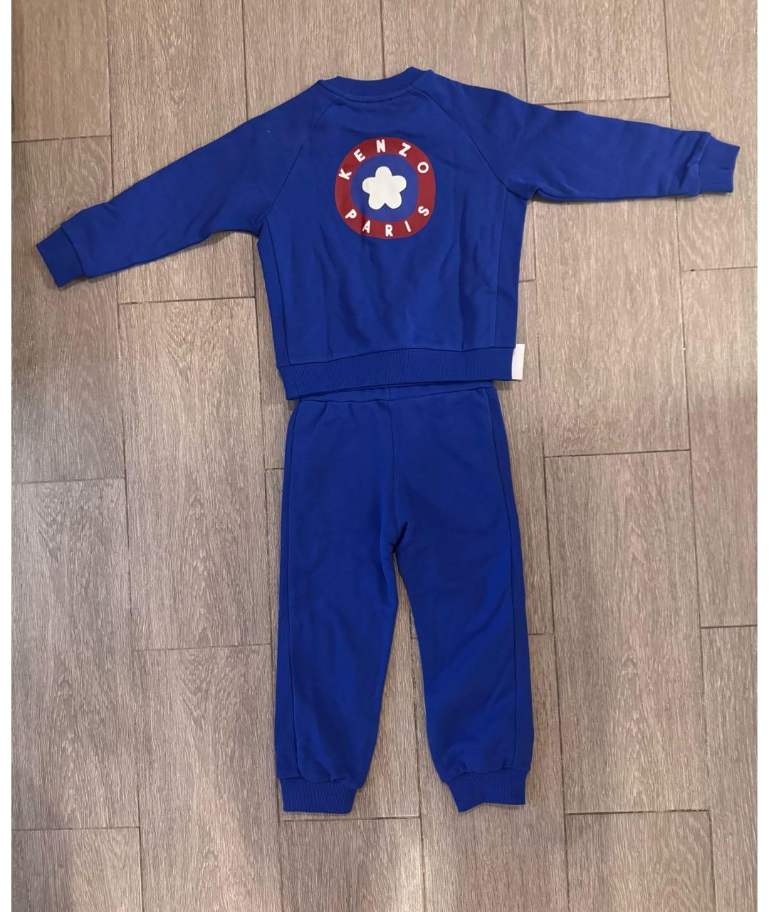 KENZO Синий хлопковый комплект, фото 2
