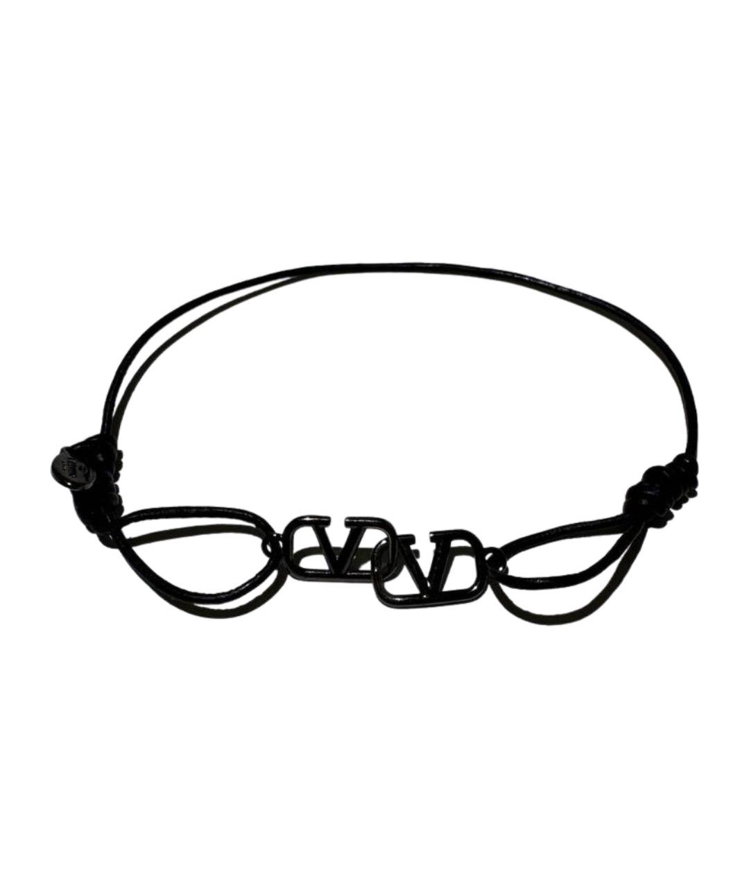VALENTINO Черный браслет, фото 1