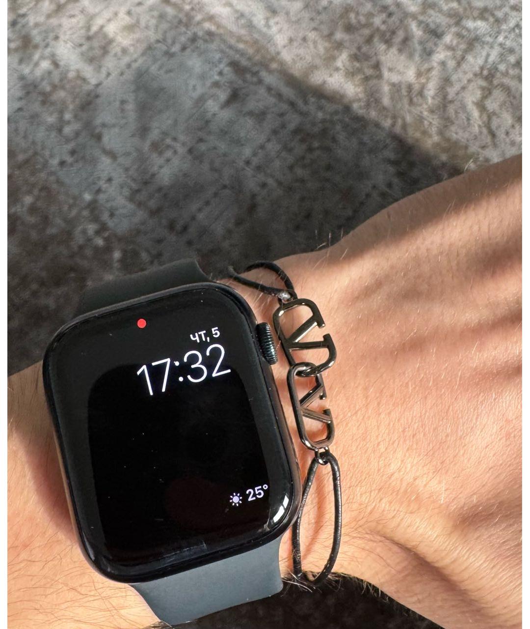 VALENTINO Черный браслет, фото 4