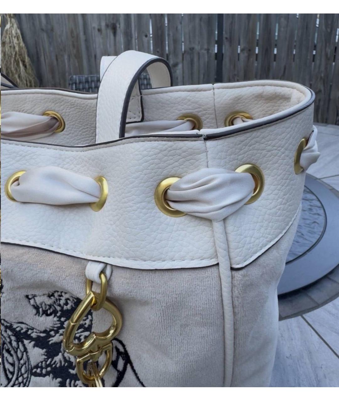 JUICY COUTURE Бежевая сумка тоут из искусственной кожи, фото 3