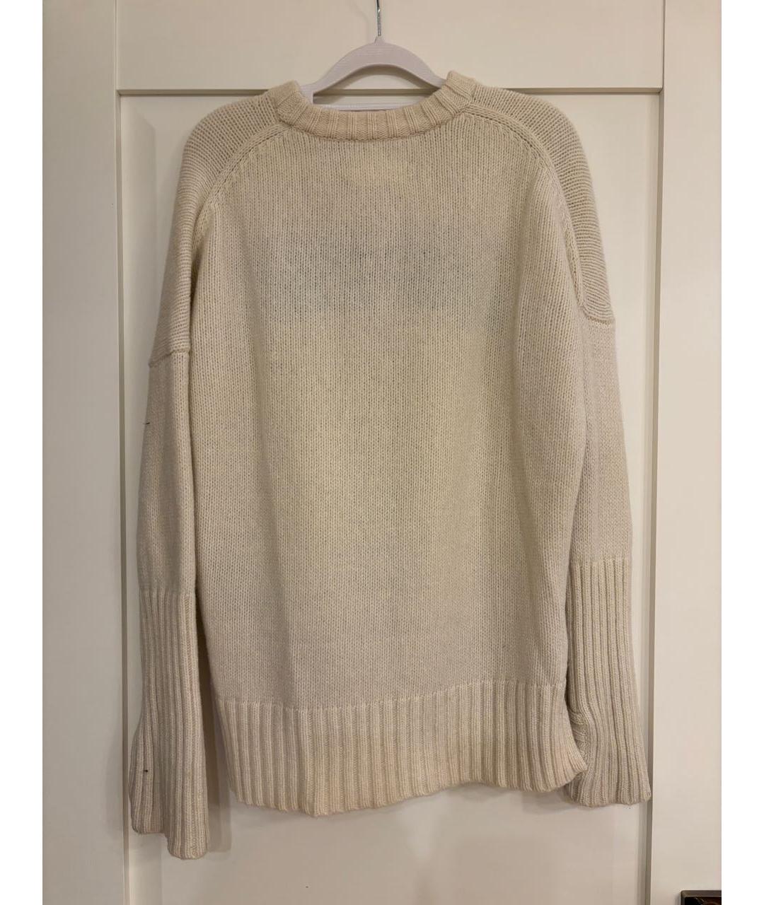 ZADIG & VOLTAIRE Бежевый шерстяной джемпер / свитер, фото 2