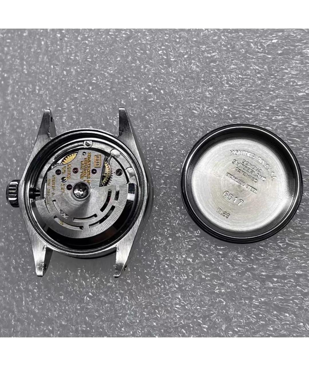 ROLEX Розовые металлические часы, фото 7