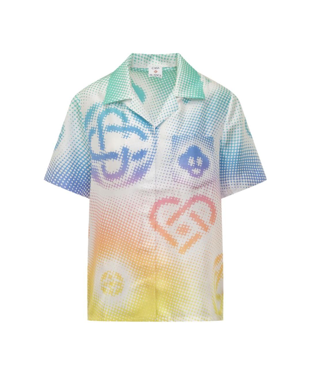 CASABLANCA Мульти шелковая рубашка, фото 1