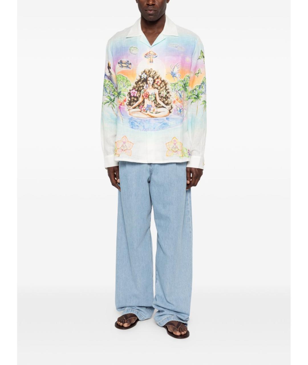 CASABLANCA Мульти шелковая кэжуал рубашка, фото 2