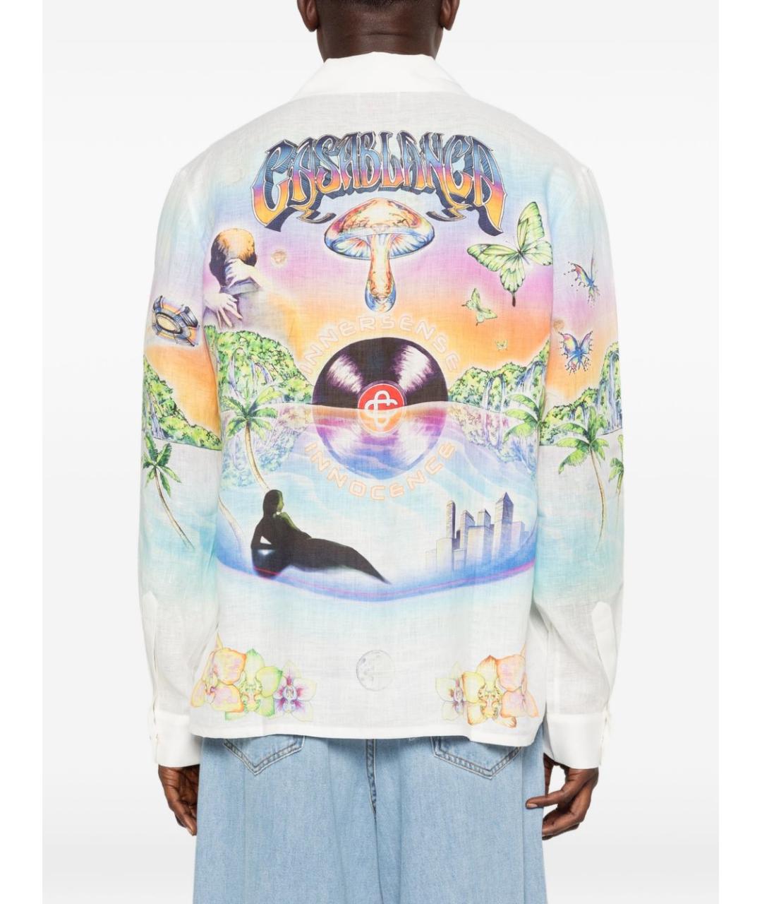 CASABLANCA Мульти шелковая кэжуал рубашка, фото 3