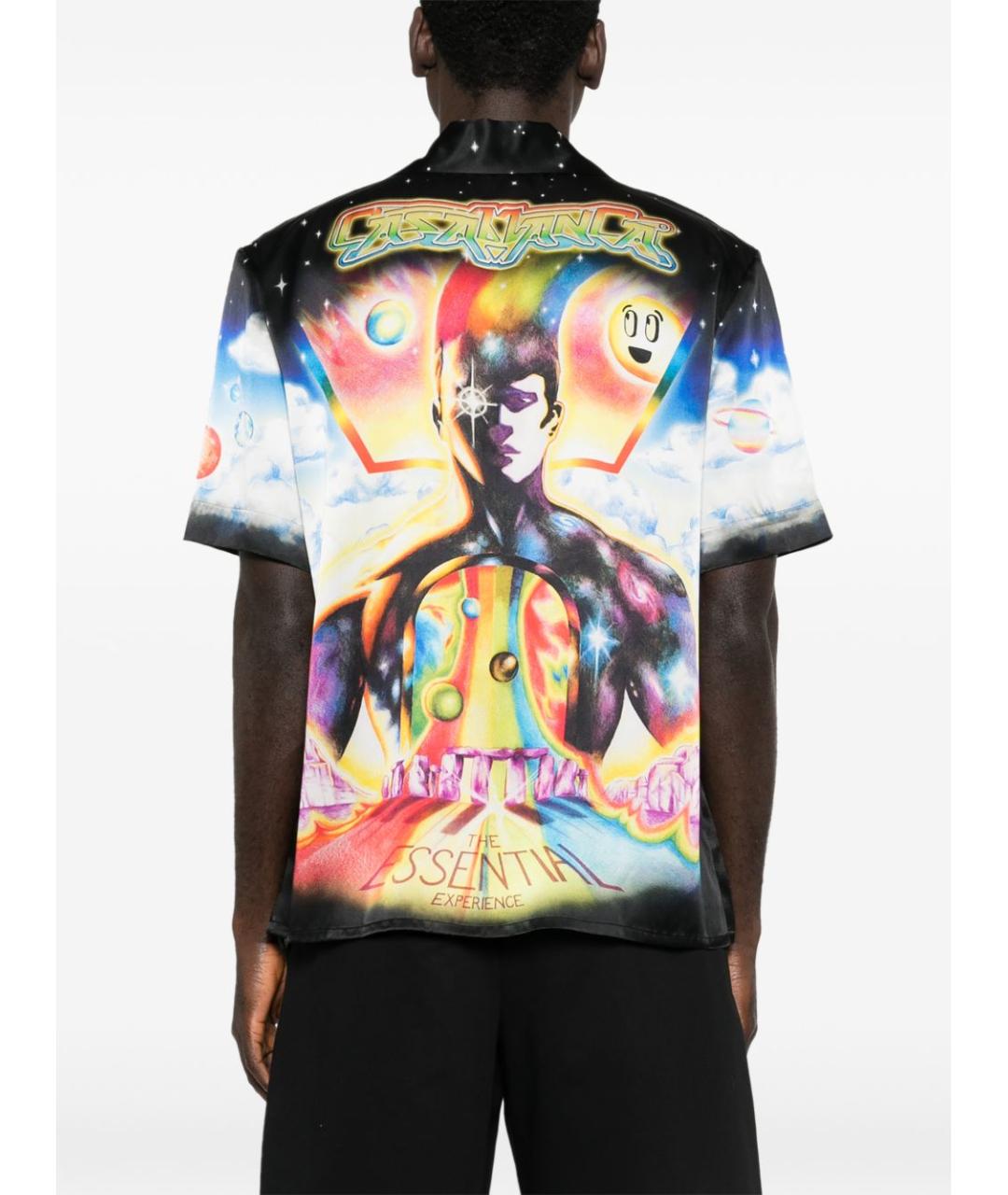 CASABLANCA Мульти шелковая кэжуал рубашка, фото 5