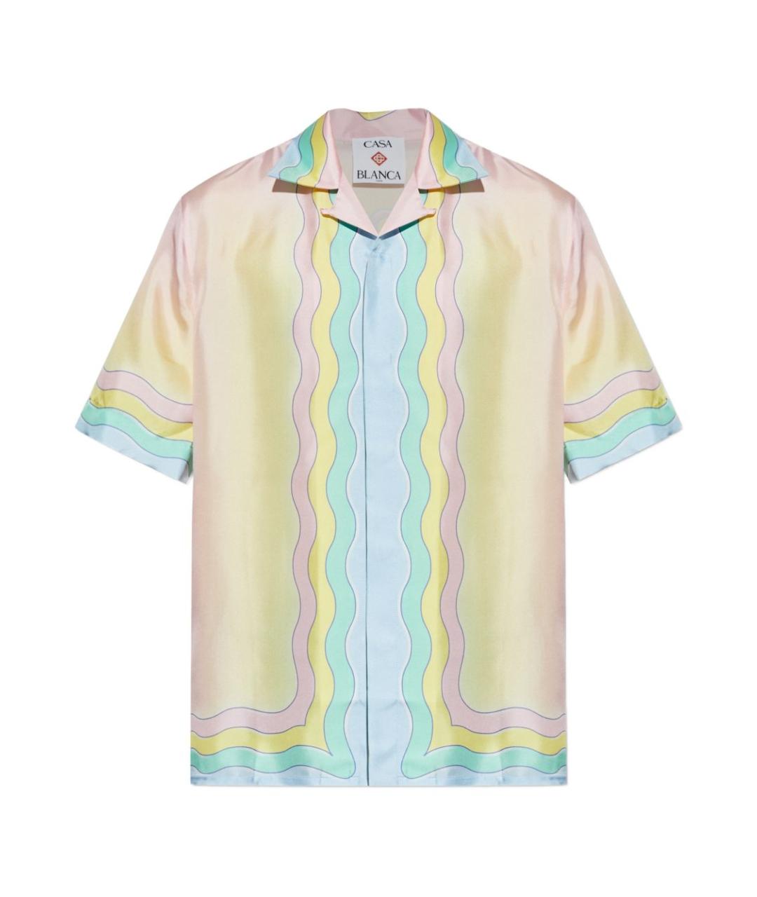 CASABLANCA Мульти шелковая кэжуал рубашка, фото 1