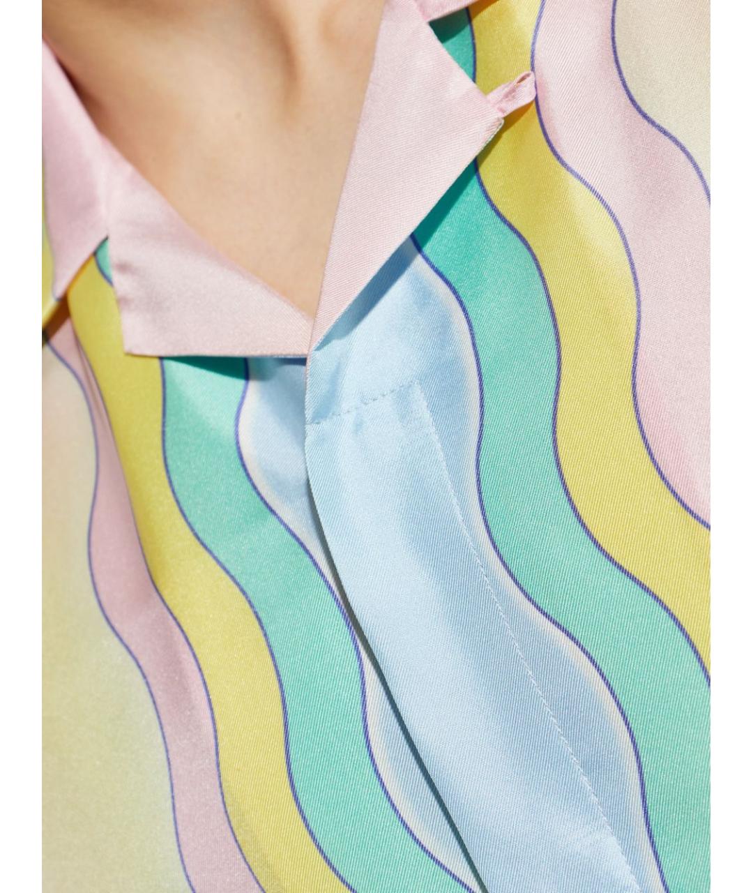 CASABLANCA Мульти шелковая кэжуал рубашка, фото 3