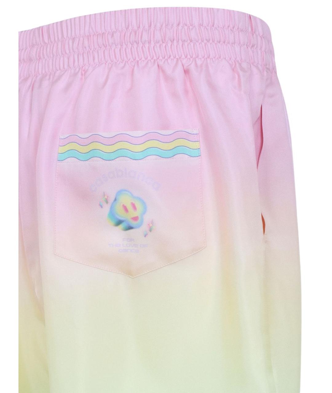 CASABLANCA Мульти шелковые шорты, фото 3