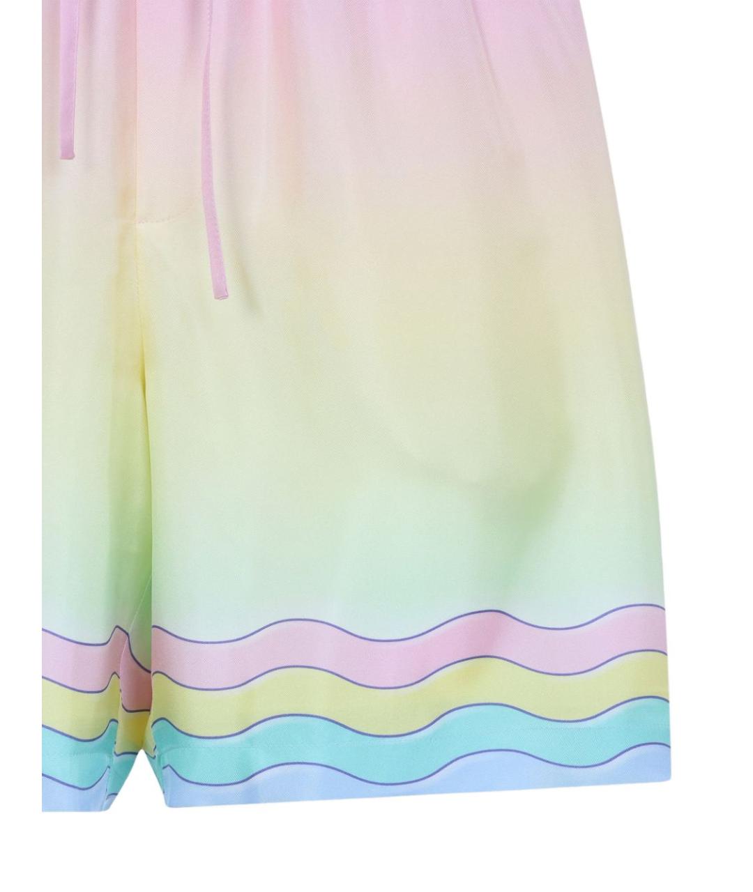 CASABLANCA Мульти шелковые шорты, фото 2