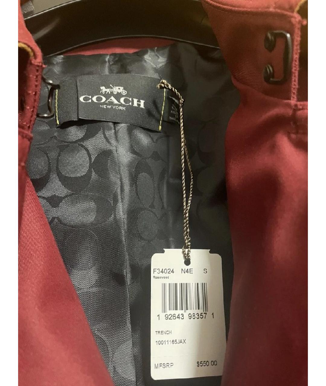 COACH Тренч/плащ, фото 4