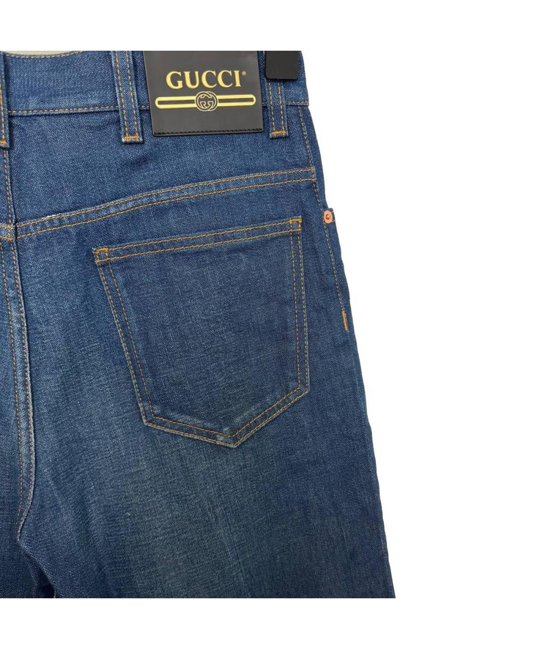 GUCCI Прямые джинсы, фото 2