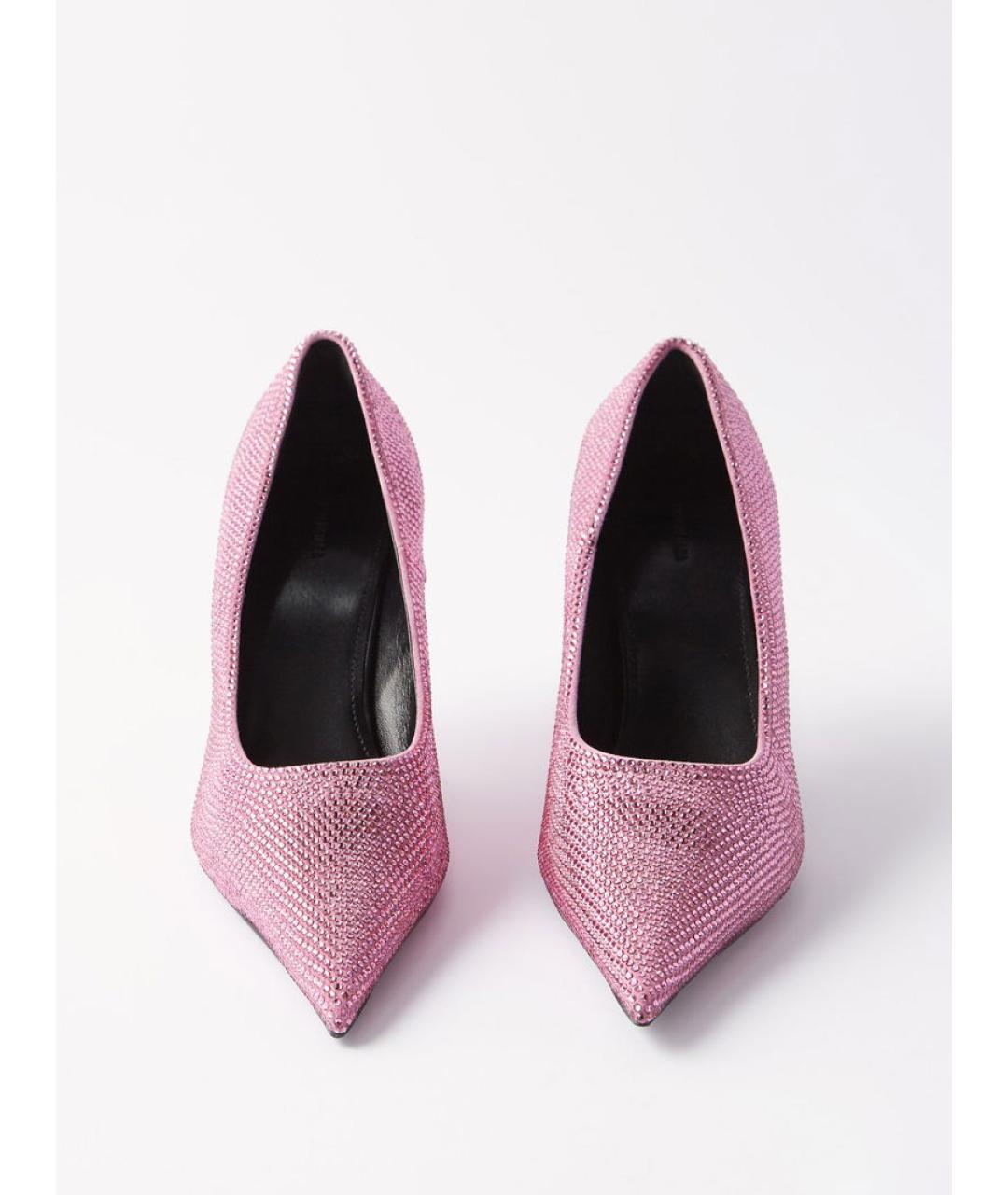 BALENCIAGA Розовые туфли, фото 5