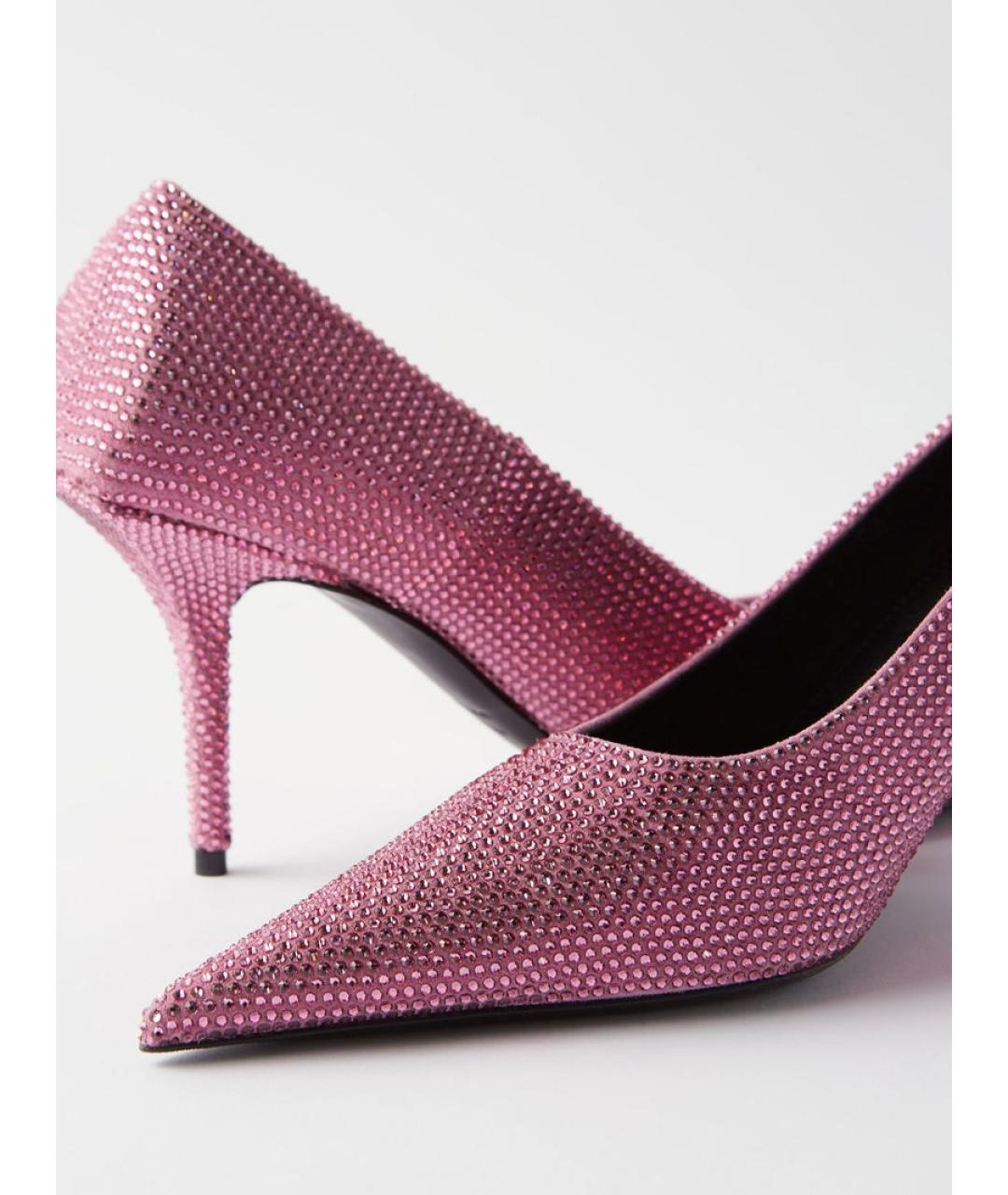 BALENCIAGA Розовые туфли, фото 6