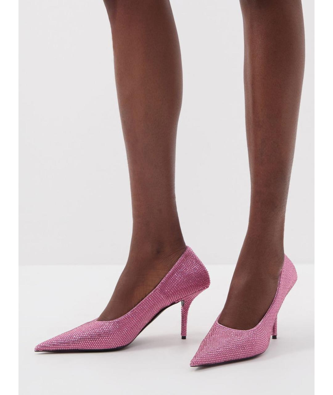 BALENCIAGA Розовые туфли, фото 9