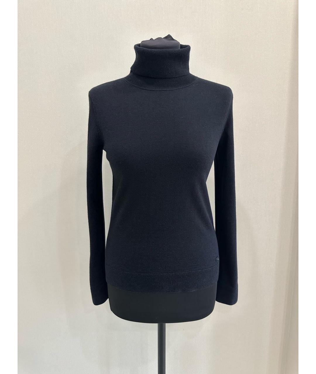 CHANEL Черная водолазка, фото 2