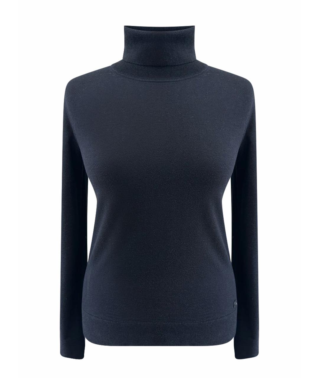 CHANEL Черная водолазка, фото 1