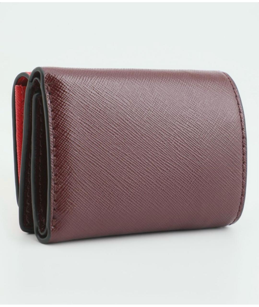 MARC JACOBS Красный кожаный кошелек, фото 2