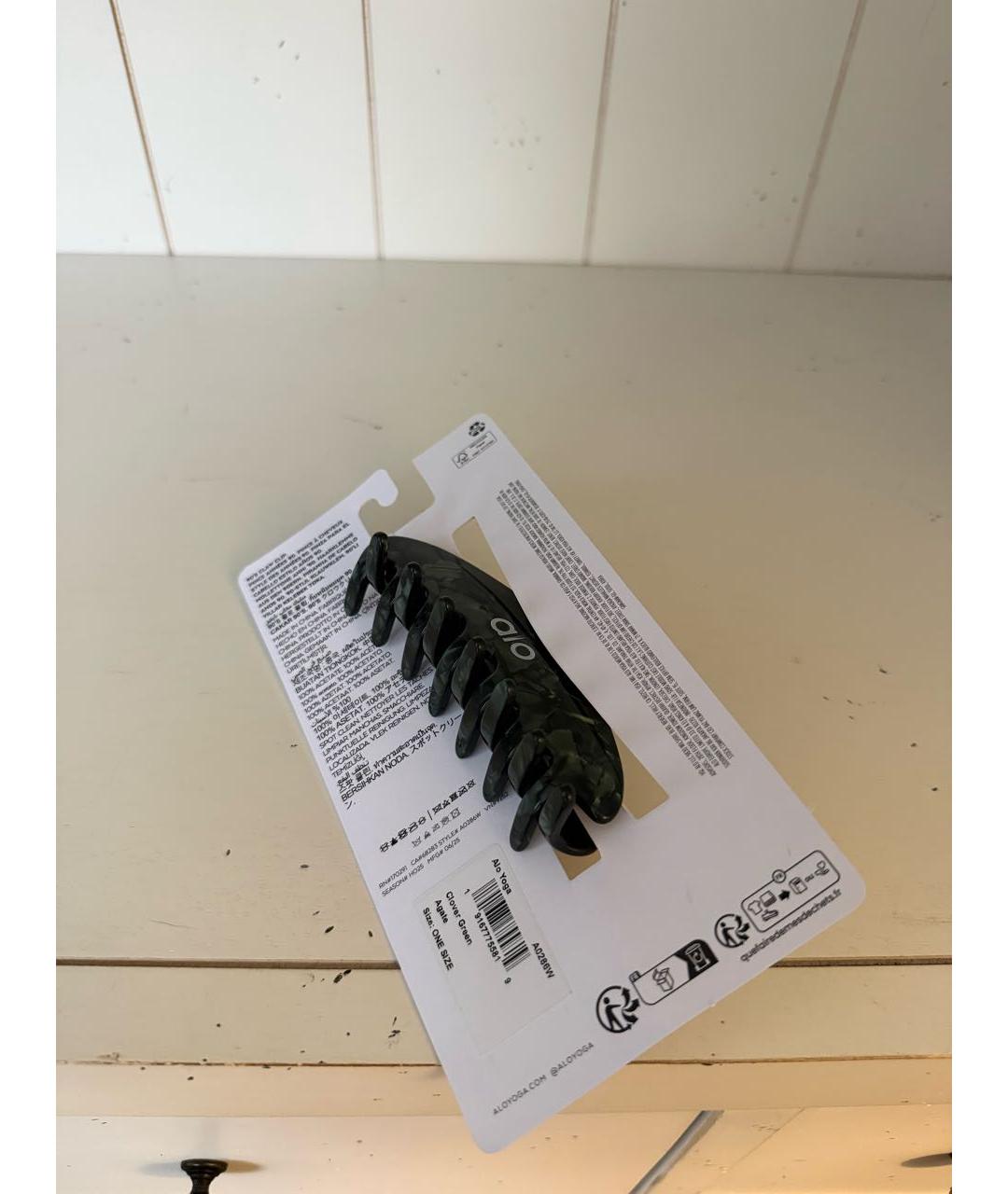 ALO YOGA Зеленая заколка, фото 2