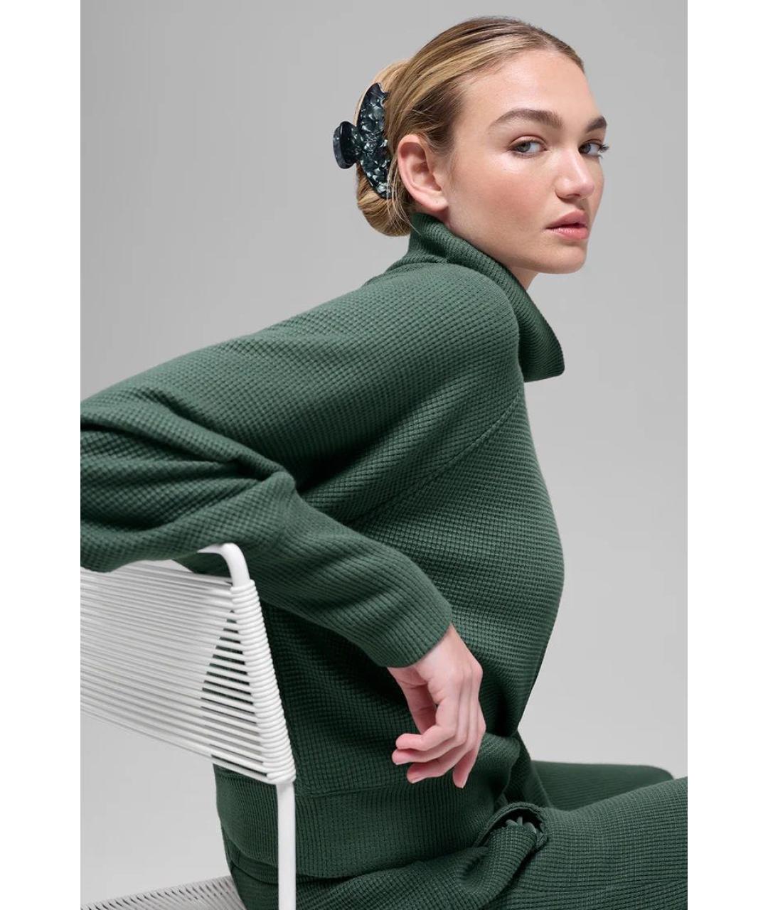 ALO YOGA Зеленая заколка, фото 6