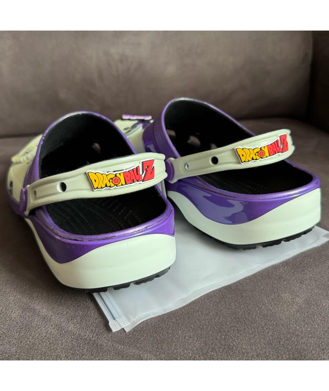 CROCS Салатовые резиновые шлепанцы, фото 3