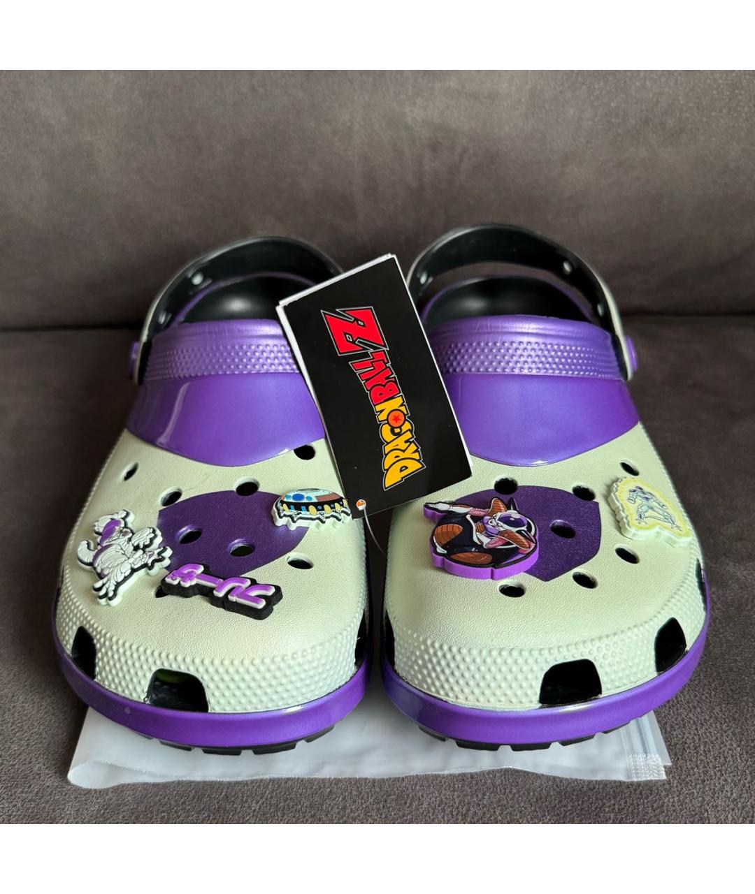 CROCS Салатовые резиновые шлепанцы, фото 2