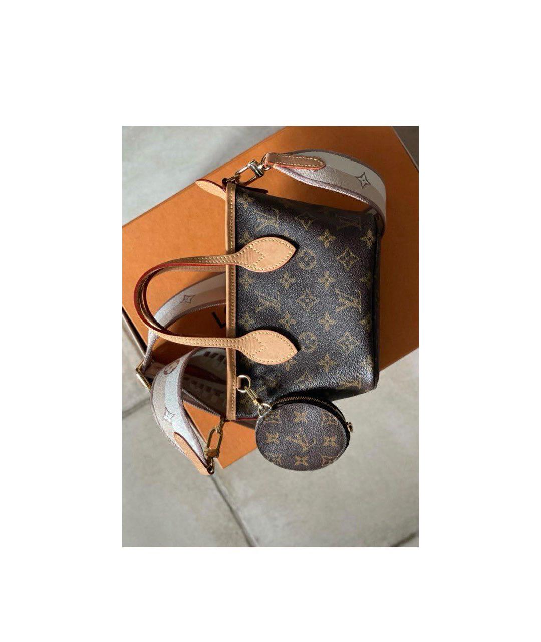 LOUIS VUITTON Коричневая сумка через плечо, фото 5