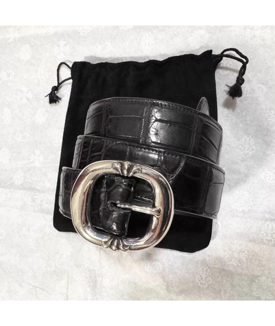CHROME HEARTS Черный ремень, фото 7
