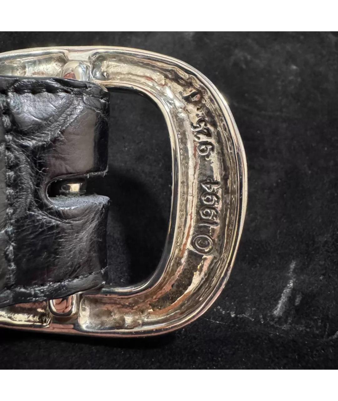 CHROME HEARTS Черный ремень, фото 3