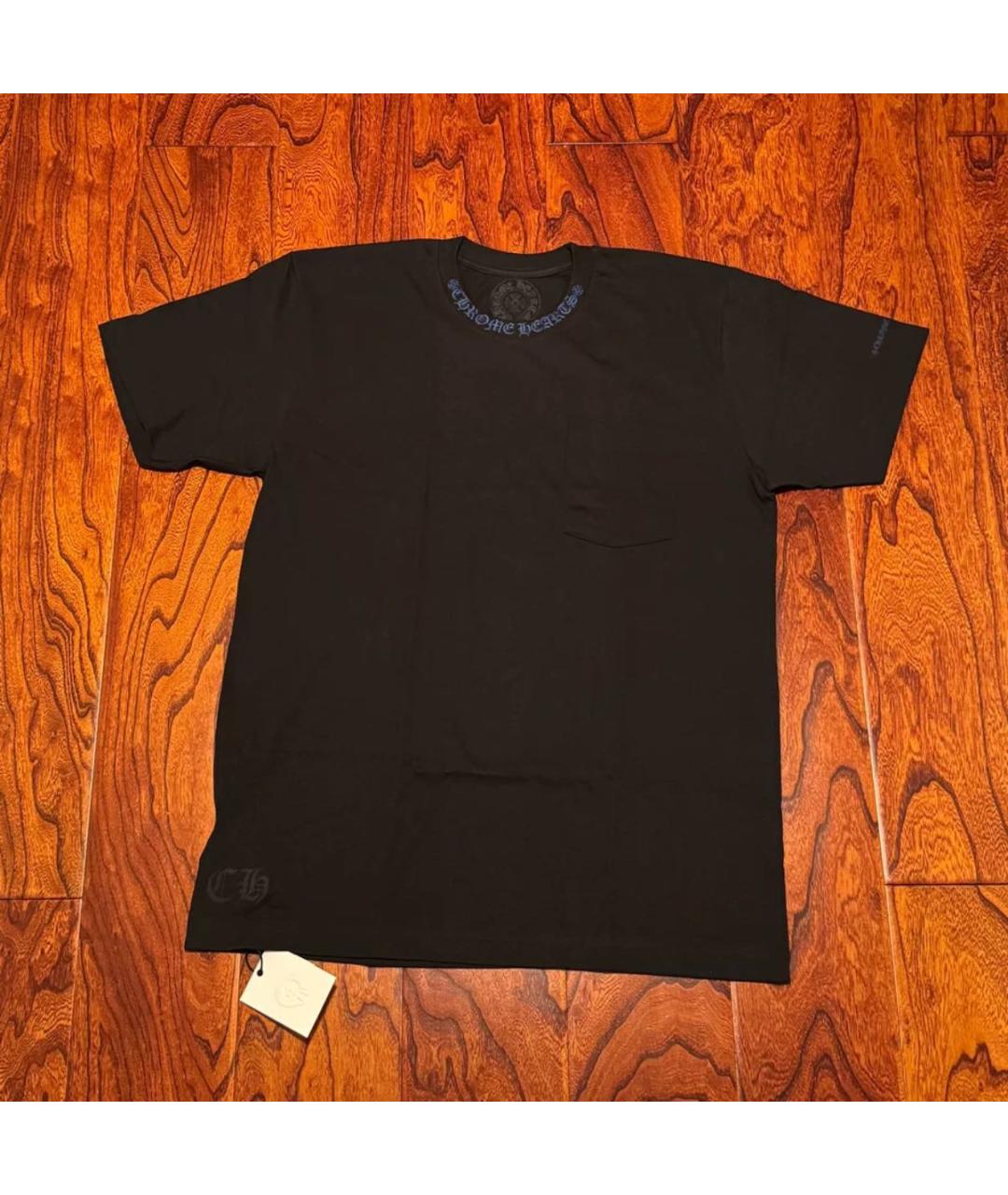 CHROME HEARTS Черная футболка, фото 8