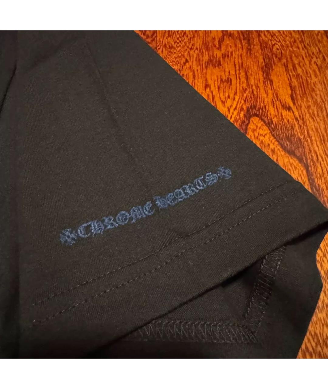 CHROME HEARTS Черная футболка, фото 5