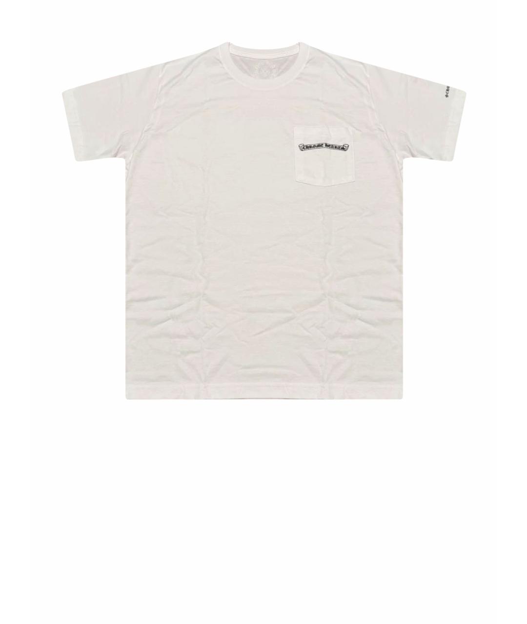 CHROME HEARTS Белая футболка, фото 1