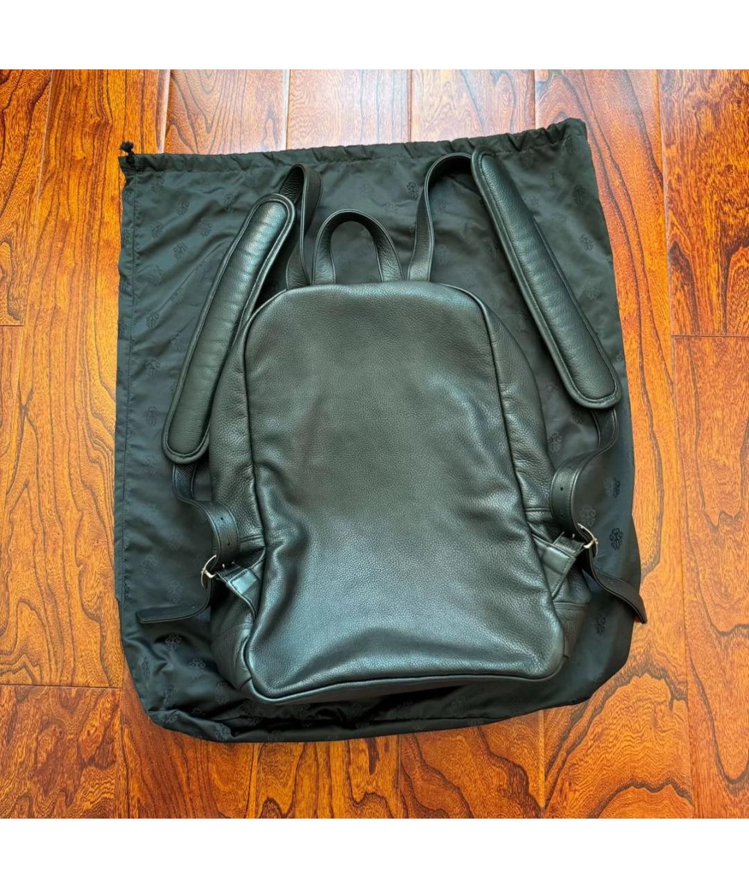 CHROME HEARTS Черный кожаный рюкзак, фото 2
