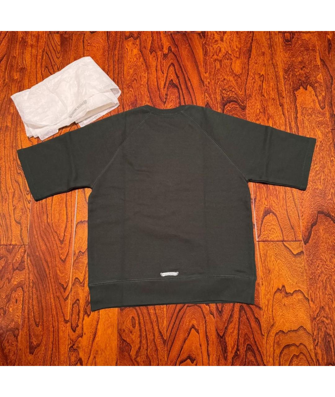 CHROME HEARTS Черная футболка, фото 4