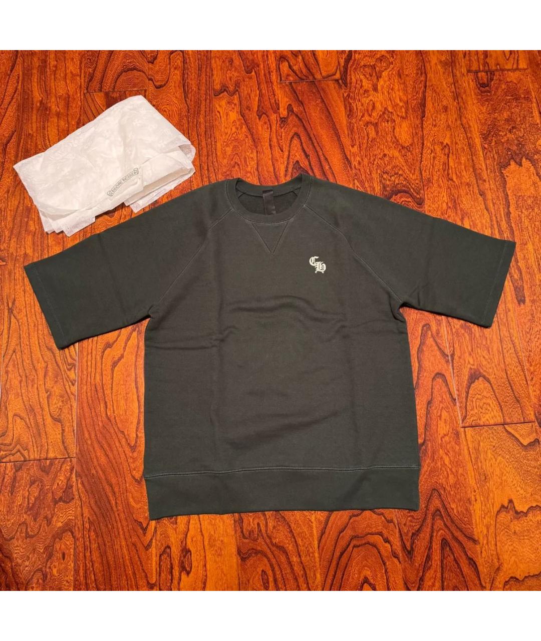 CHROME HEARTS Черная футболка, фото 8