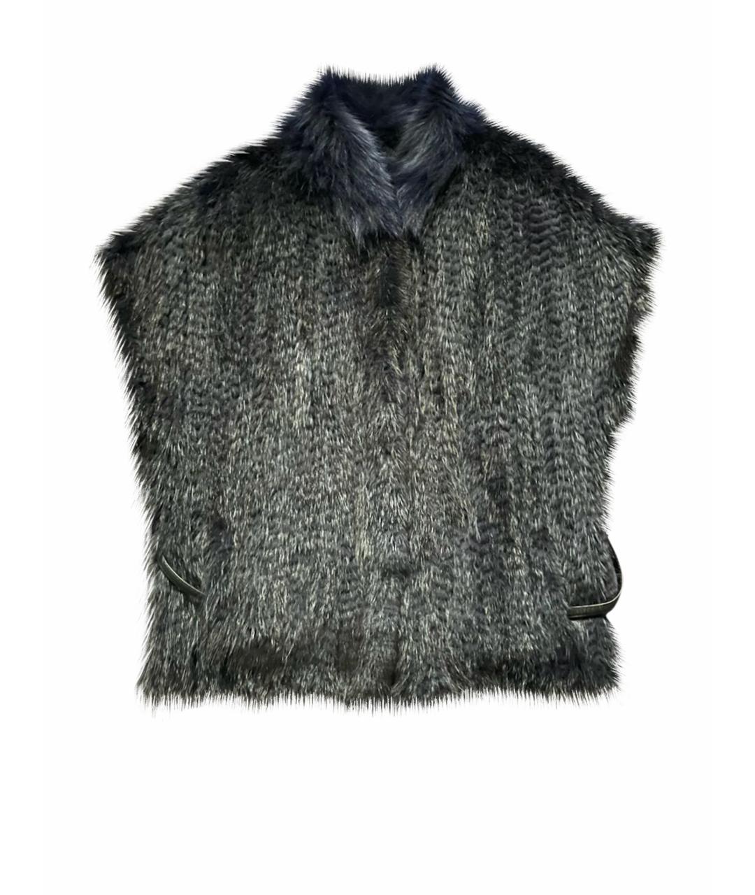 PINKO Меховой жилет, фото 1