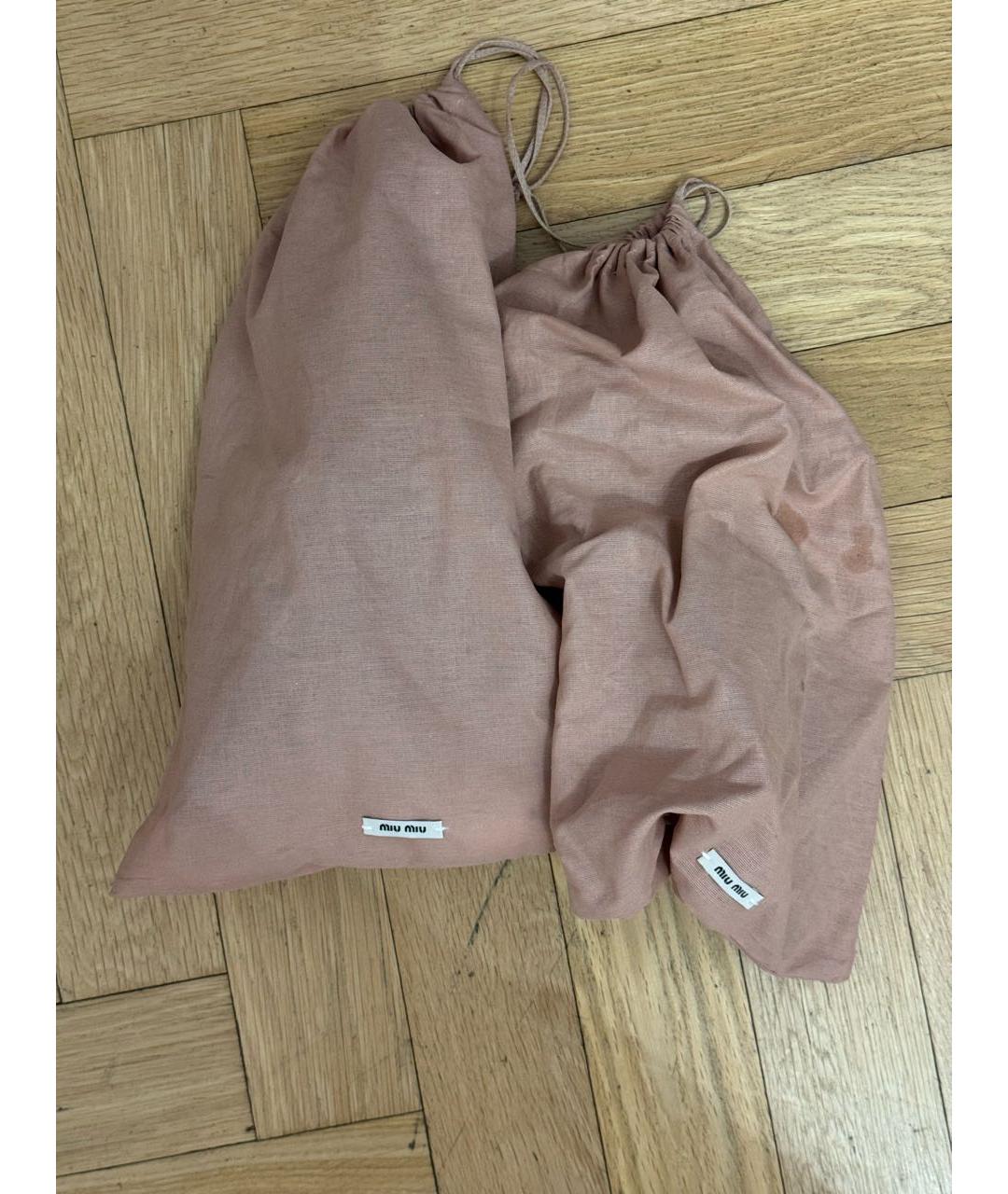 MIU MIU Черные туфли из лакированной кожи, фото 3