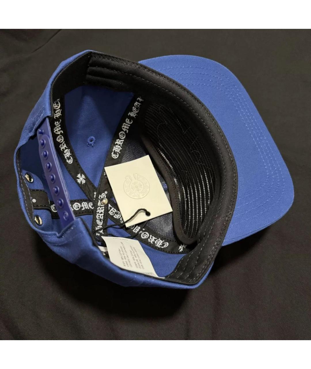 CHROME HEARTS Синяя кепка/бейсболка, фото 3