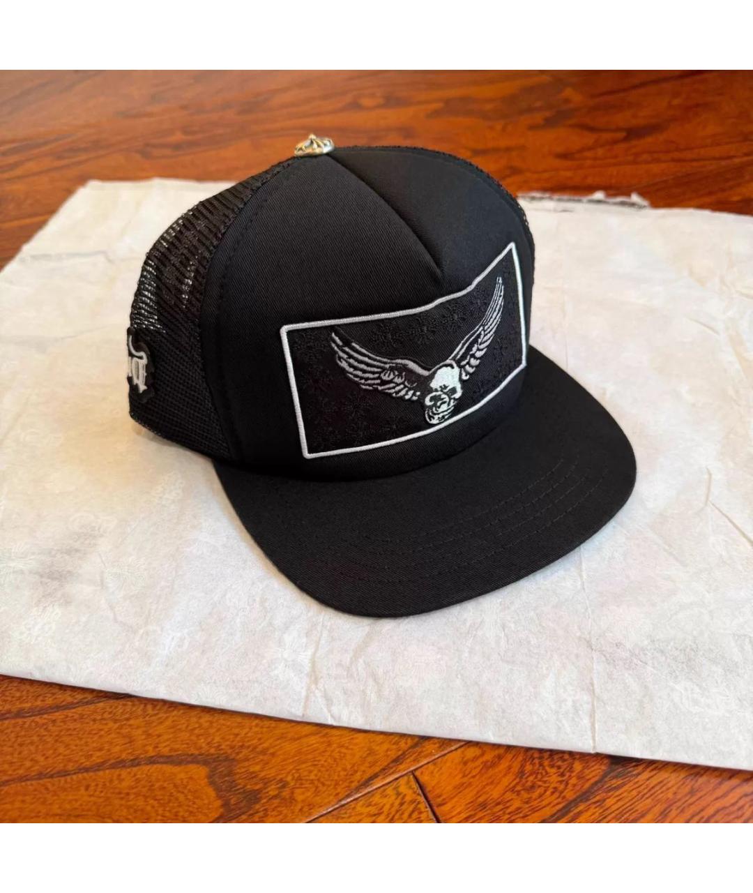 CHROME HEARTS Черная кепка/бейсболка, фото 7