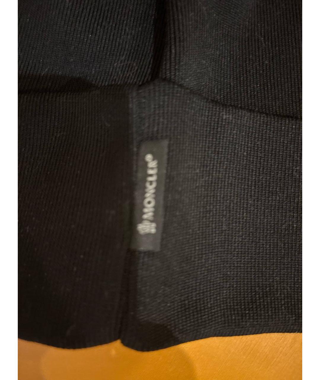 MONCLER Черная шапка, фото 3