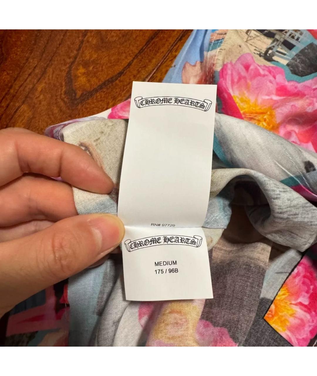 CHROME HEARTS Мульти кэжуал рубашка, фото 6